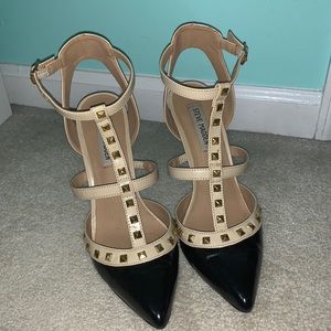 Steve Madden Lavish Studded Strappy Pumps